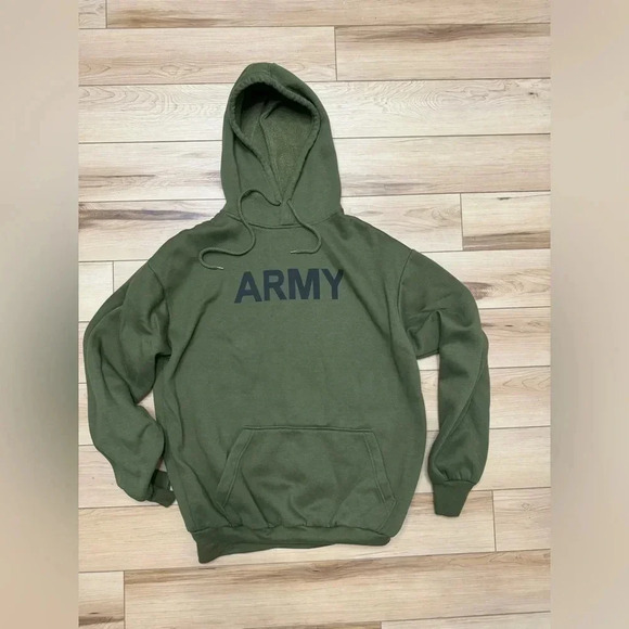 ARMY PT PULLOVER HOODED SWEATSHIRT - Picture 1 of 9